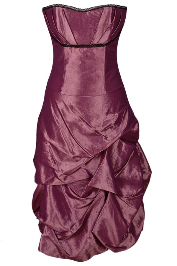 Sukienka FSU134 RÓŻOWY BRUDNY