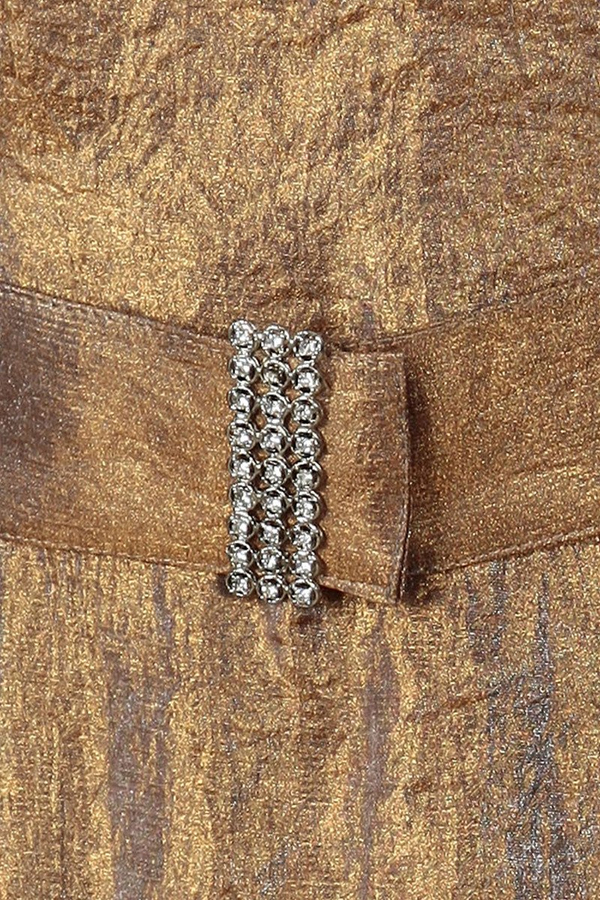 Sukienka FSU199  CZARNY + srebrna nić