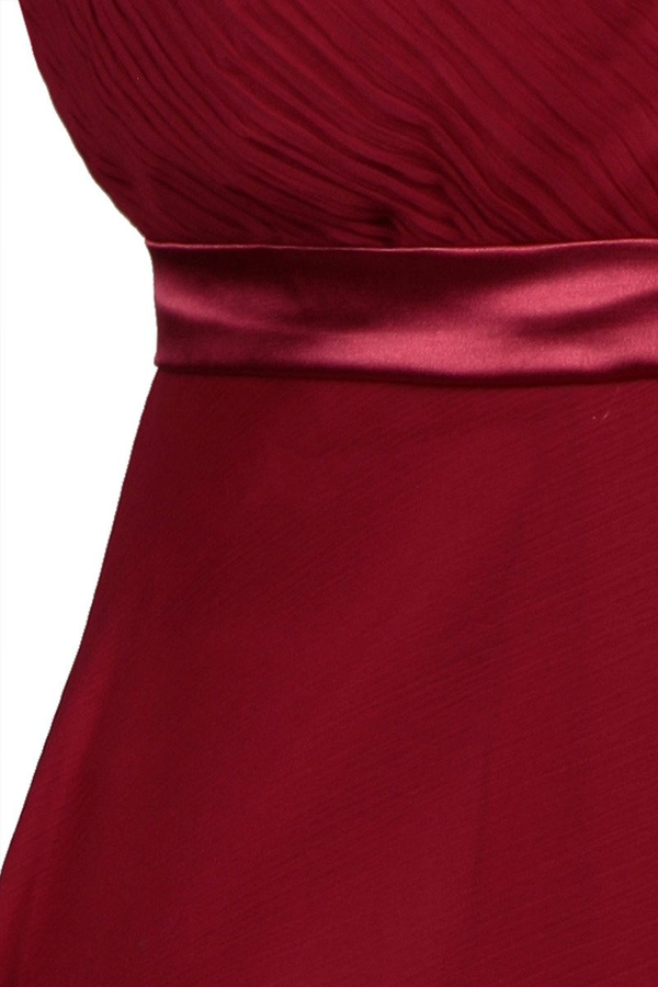 Sukienka FSU152 CZERWONY CIEMNY