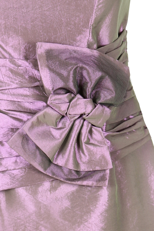 Sukienka FSU202 FIOLETOWO-ZIELONY