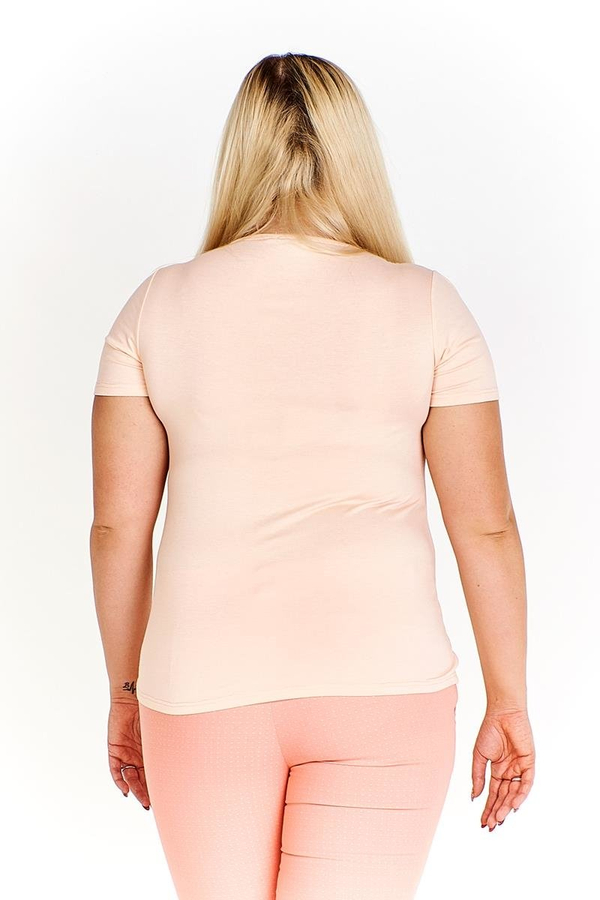 DARBET Bluzka  M1502 łososiowy jasny