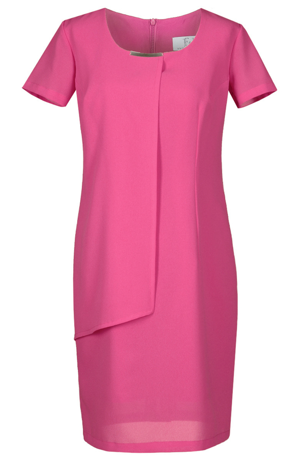 Sukienka FSU1111 AMARANTOWY JASNY