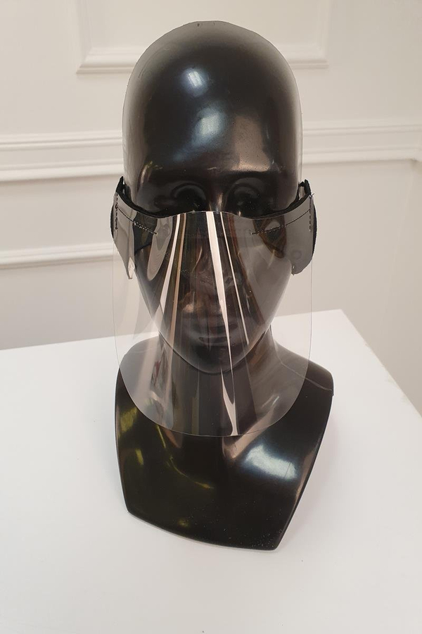 Półprzyłbica FokusMed mini przyłbica maska ochronna CZARNY A