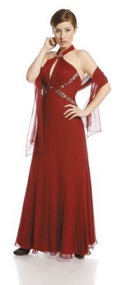 Suknia FSU720 BORDOWY