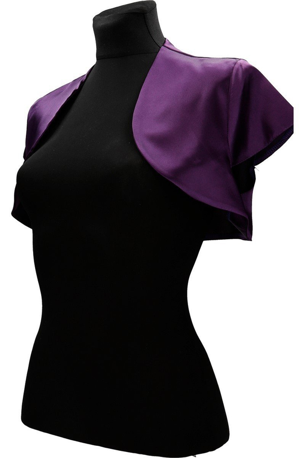 Bolerko FBL172 ŚLIWKOWY CIEMNY