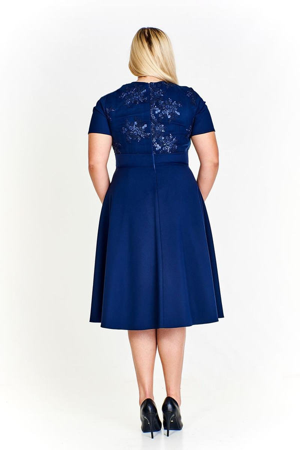 Sukienka FSU961 GRANATOWY