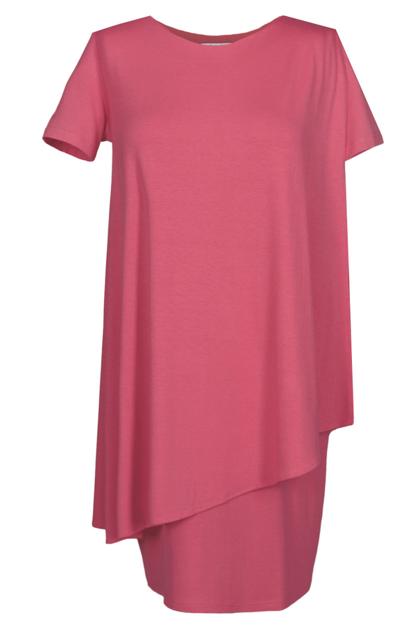 Sukienka FSU689 KORALOWY