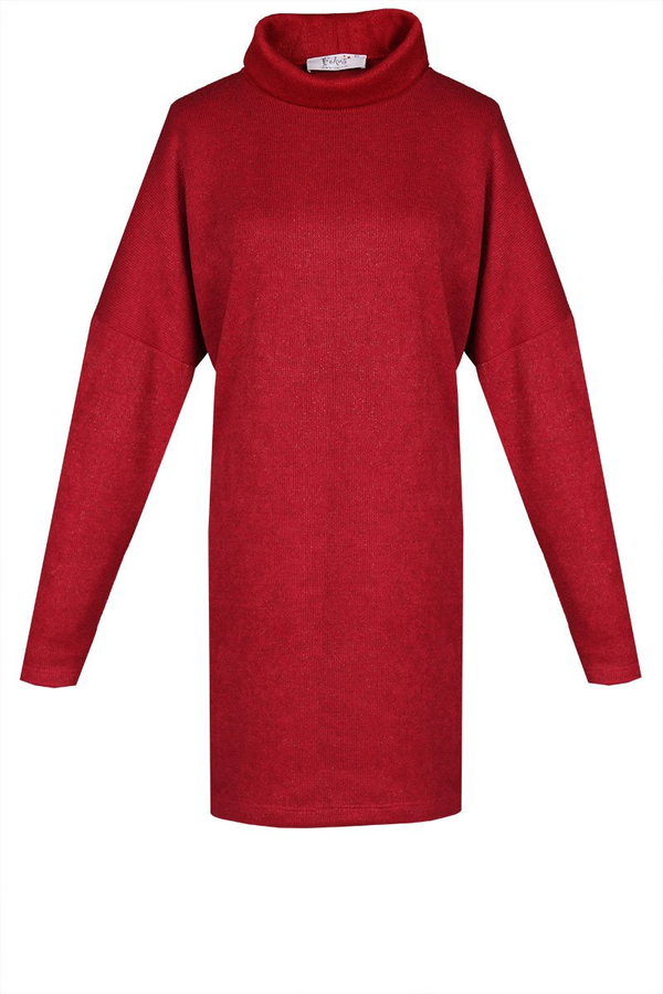Sukienka FSU889 CZERWONY MOCNY
