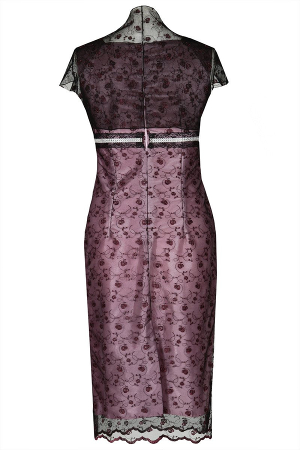 Sukienka FSU161 RÓŻOWY JASNY