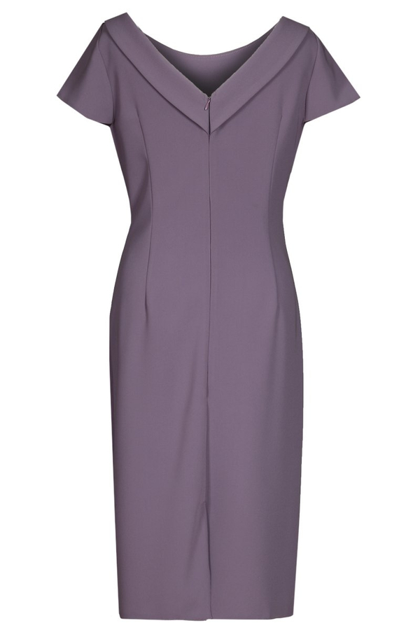 Sukienka FSU199  ŚLIWKOWY