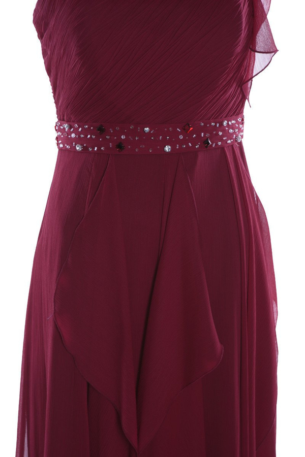 Suknia FSU738 CZERWONY MOCNY