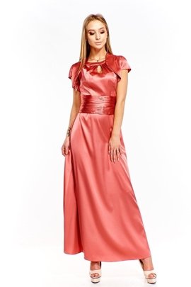 Sukienka FSU168 CEGLASTY