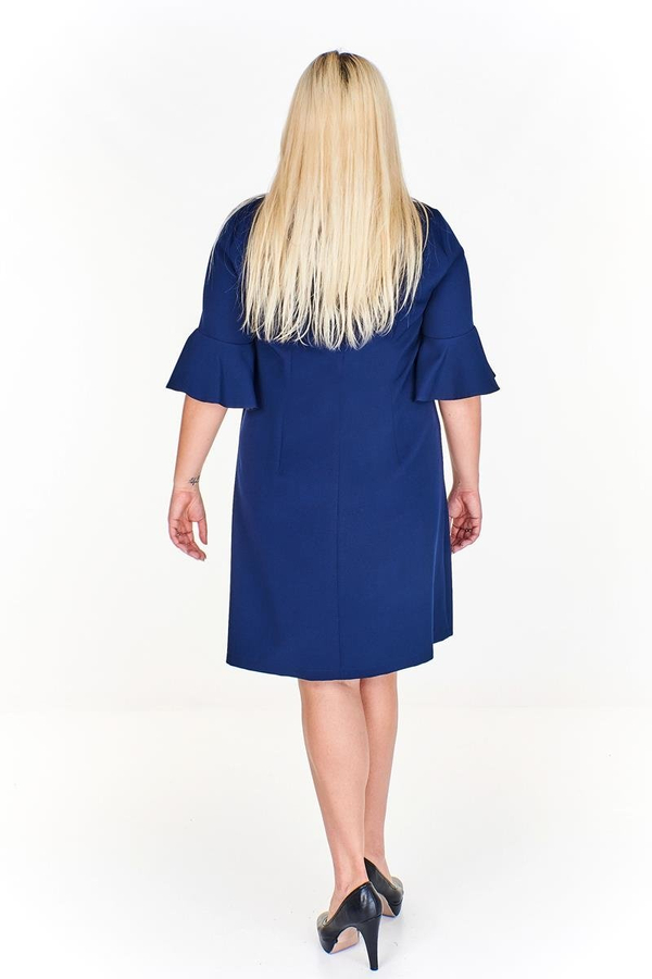 Sukienka FSU879 GRANATOWY