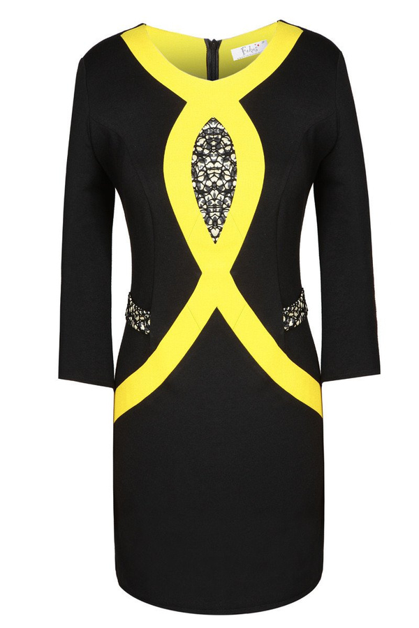 Tunic FTU304 BLACK LIME