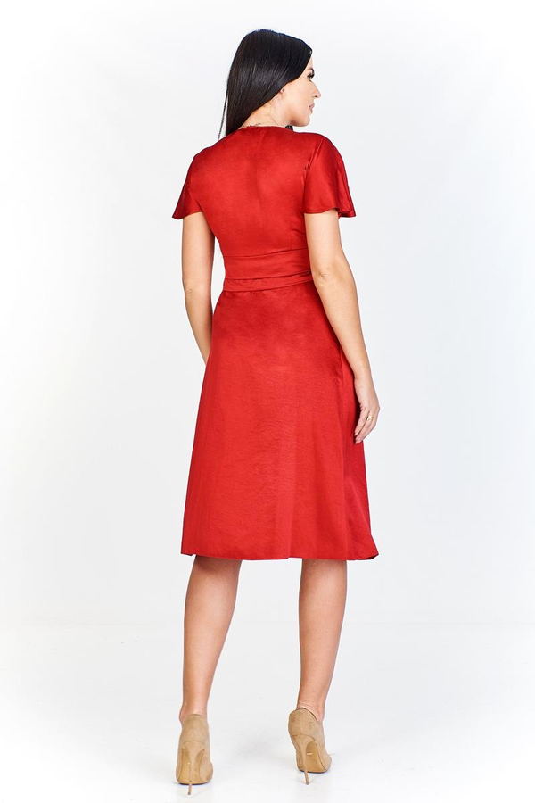 Sukienka FSU1109 CZERWONY