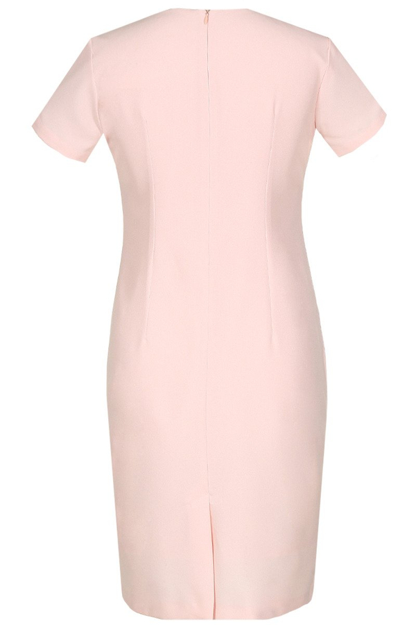 Sukienka FSU1111 ŁOSOSIOWY JASNY