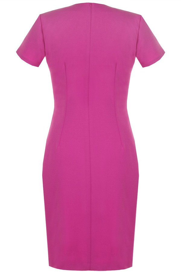 Sukienka FSU1113 AMARANTOWY ŚREDNI