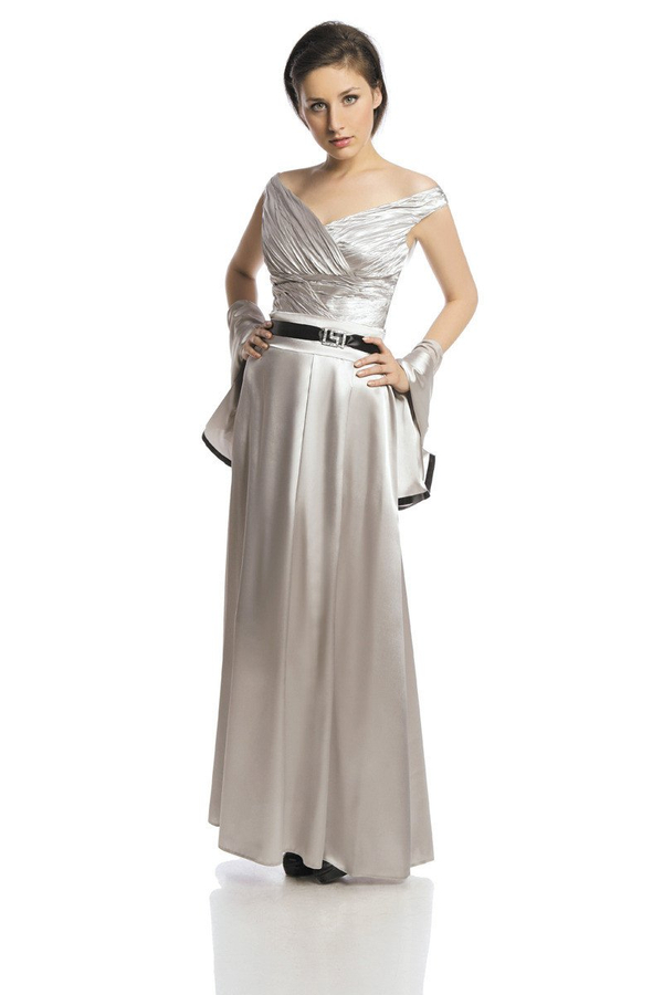 Suknia FSU733 SZARY BLADY