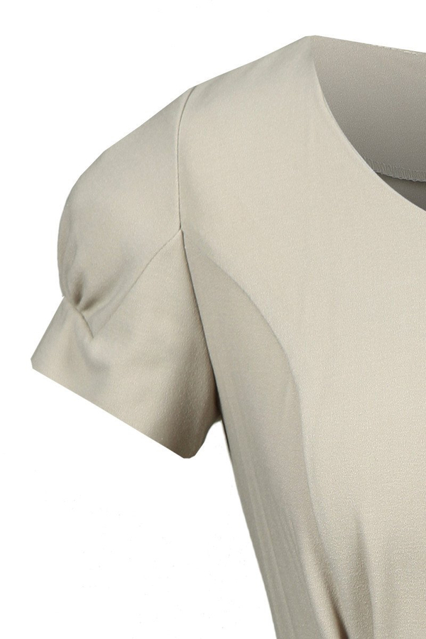 Sukienka FSU665 BEŻOWY