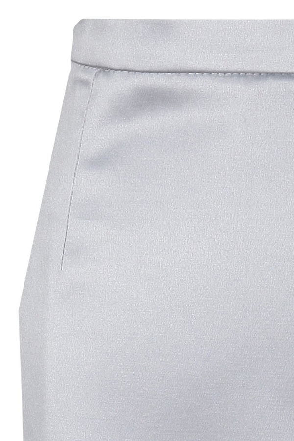 Spódnica FSP641 SZARY JASNY