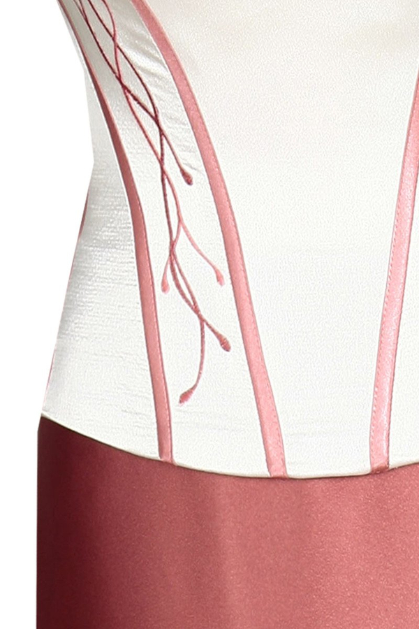 Sukienka FSU133 CEGLASTY