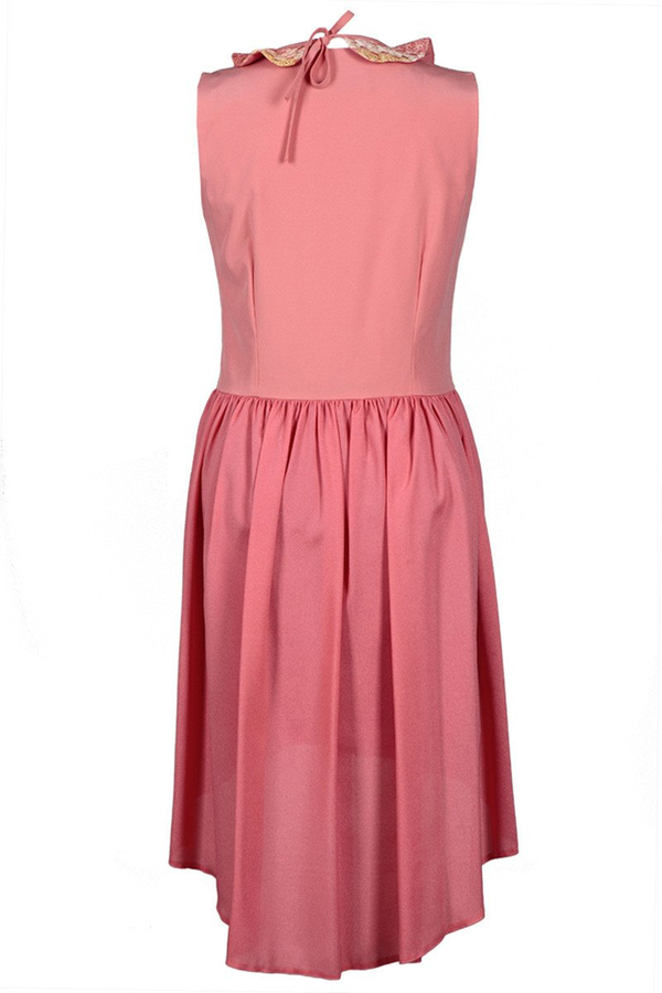 Sukienka FSU371 ŁOSOSIOWY JASNY