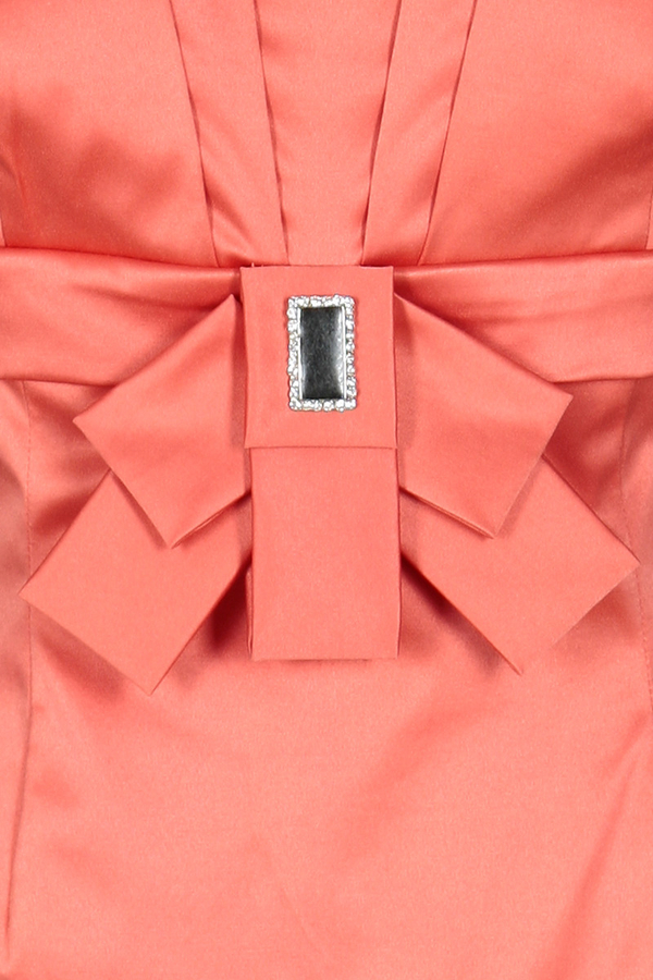 Sukienka FSU201 ŁOSOSIOWY CIEMNY