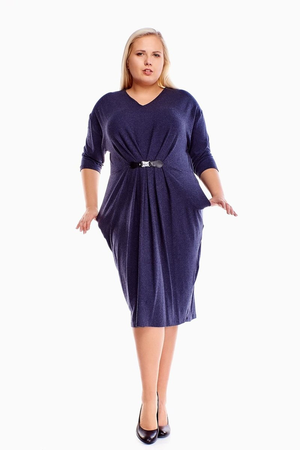 Sukienka FSU970 GRANATOWY