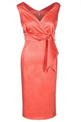 Sukienka FSU189 POMARAŃCZOWY