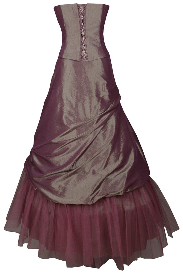 Sukienka FSU075 RÓŻOWY BRUDNY