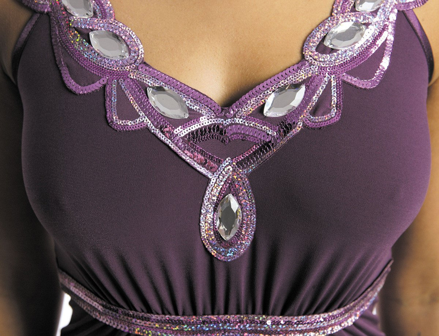 Suknia FSU732 ŚLIWKOWY