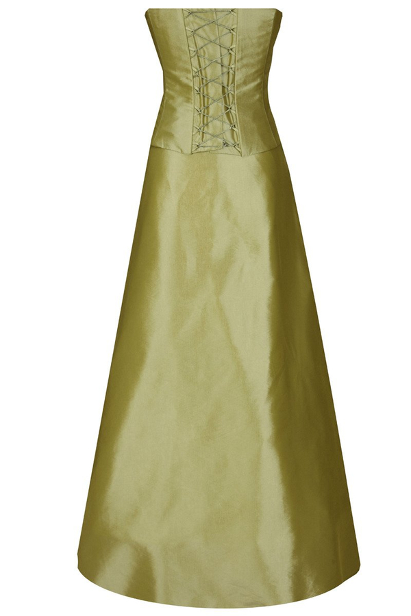 Sukienka FSU089 SELEDYNOWY CIEMNY