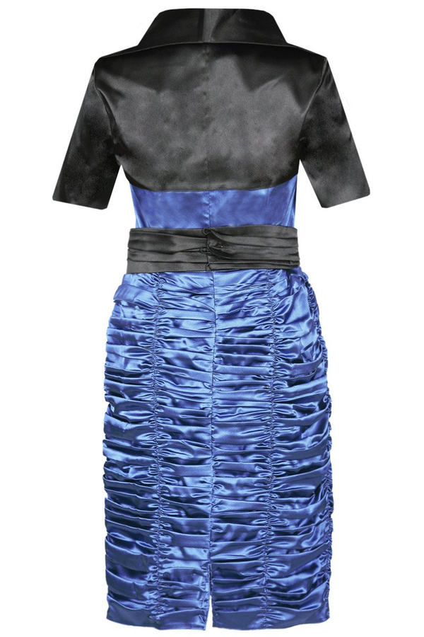 Sukienka FSU190 NIEBIESKI