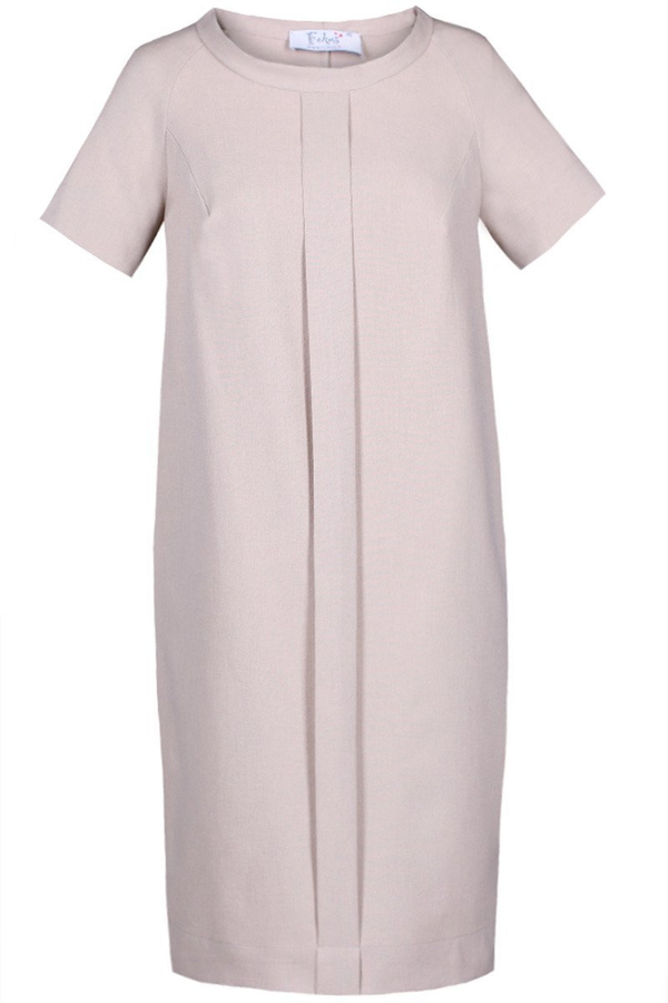 Sukienka FSU1050 BEŻOWY