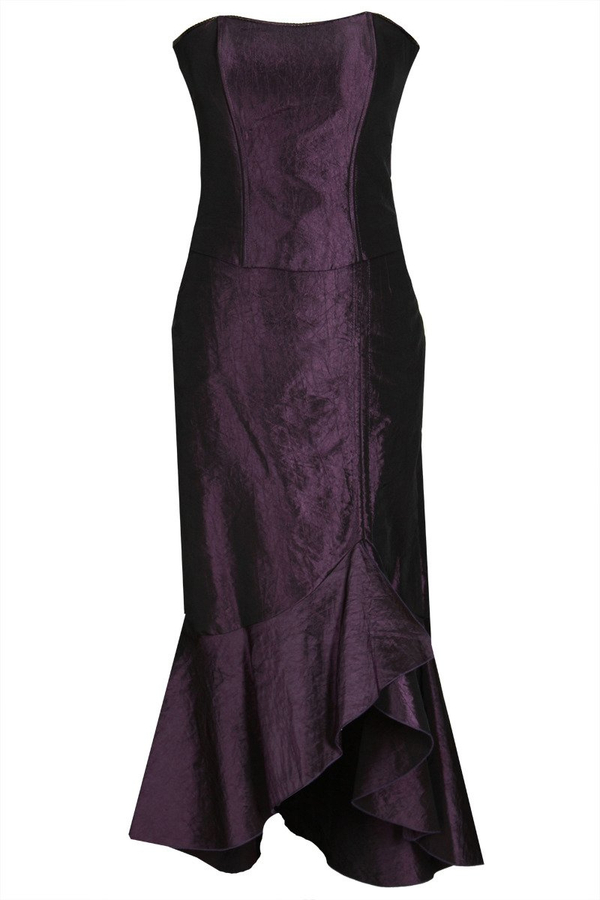 Dress FSU031 DARK PLUM