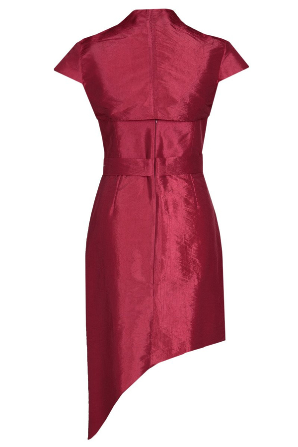 Sukienka FSU155 RUBINOWY