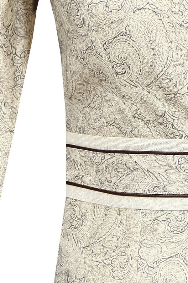 Żakiet FZA674 SZAMAPN + EKRI CIEMNE Złota Nić