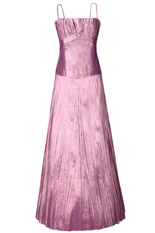 Sukienka FSU140 RÓŻOWY BRUDNY