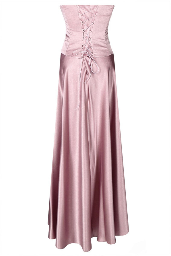 Sukienka FSU088 RÓŻOWY JASNY