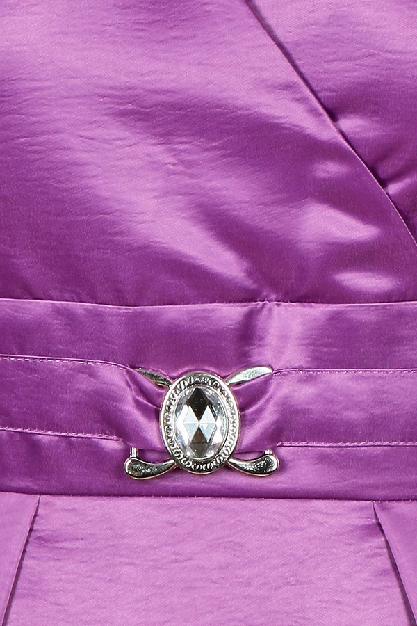 Sukienka FSU924 AMARANTOWY CIEMNY