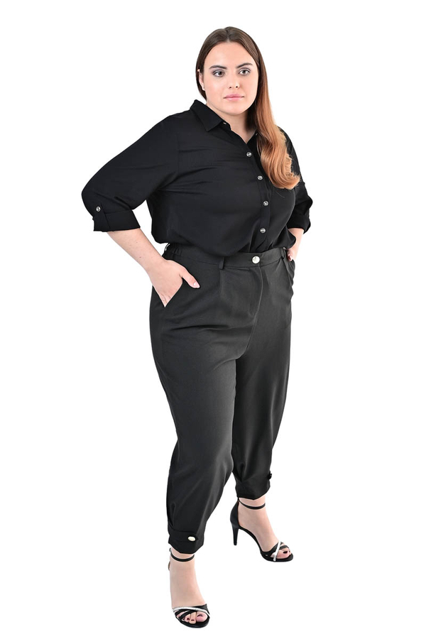 Spodnie FSD1053 CZARNY