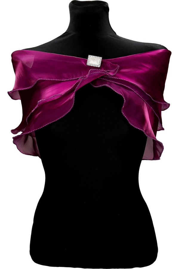 Bolerko FBL170 AMARANTOWY CIEMNY