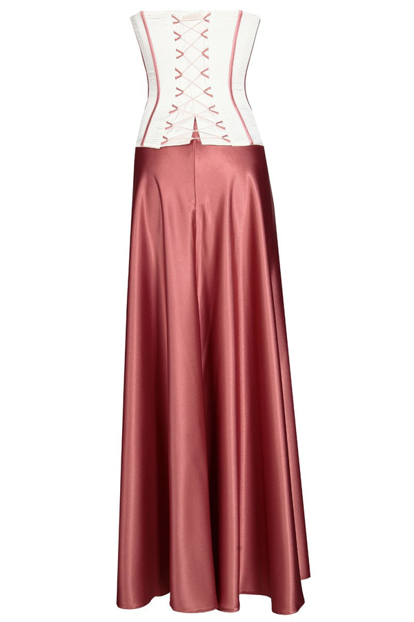 Sukienka FSU133 CEGLASTY