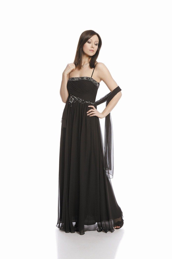 Suknia FSU718 CZARNY