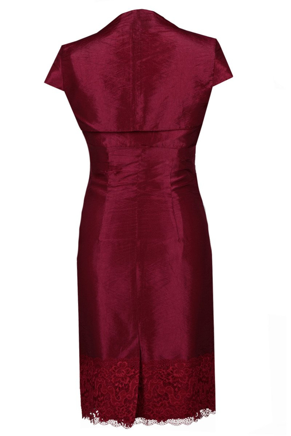 Sukienka FSU178 RUBINOWY