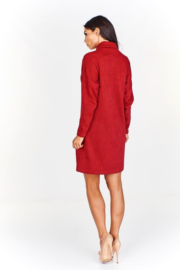 Sukienka FSU889 CZERWONY MOCNY