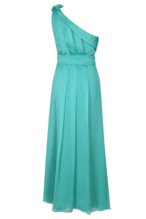 Sukienka FSU219 TURKUSOWY CIEMNY