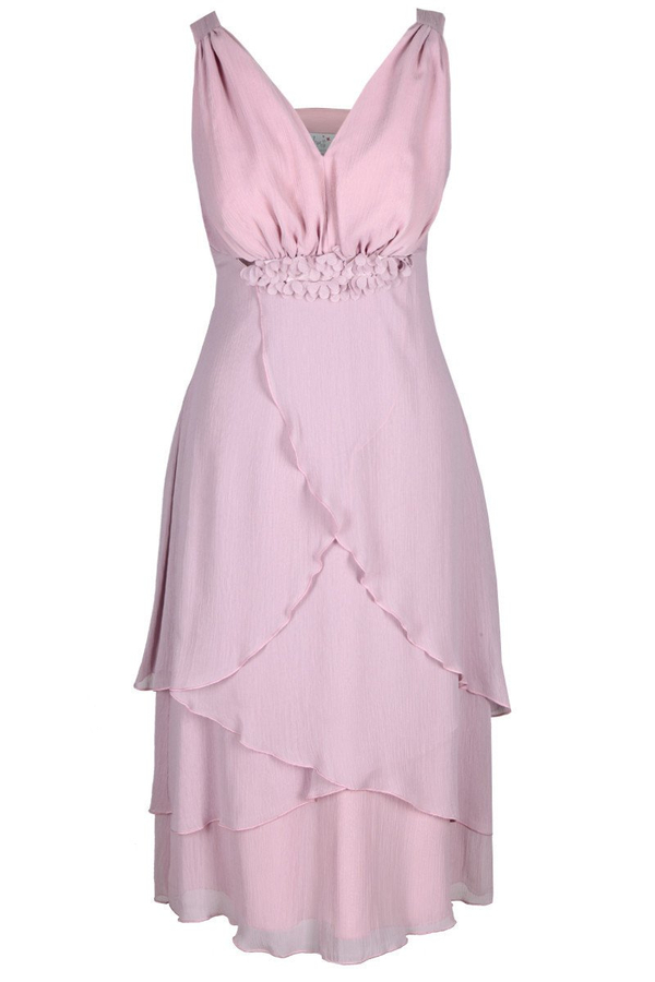 Sukienka FSU220 RÓŻOWY JASNY