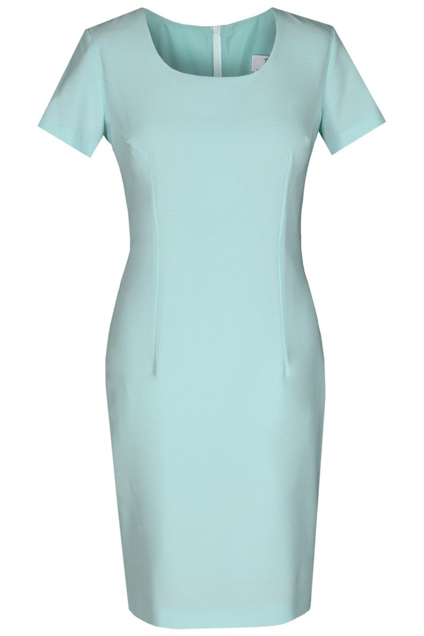 Sukienka FSU693 TURKUSOWY JASNY