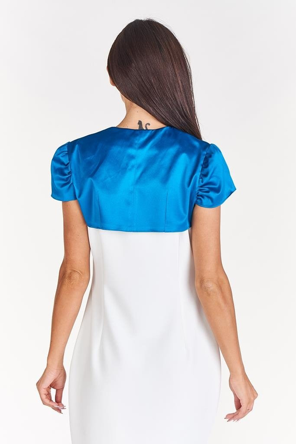 Bolerko FBL172A TURKUSOWY CIEMNY